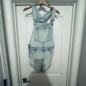 Blue Spice Light Denim Overalls
